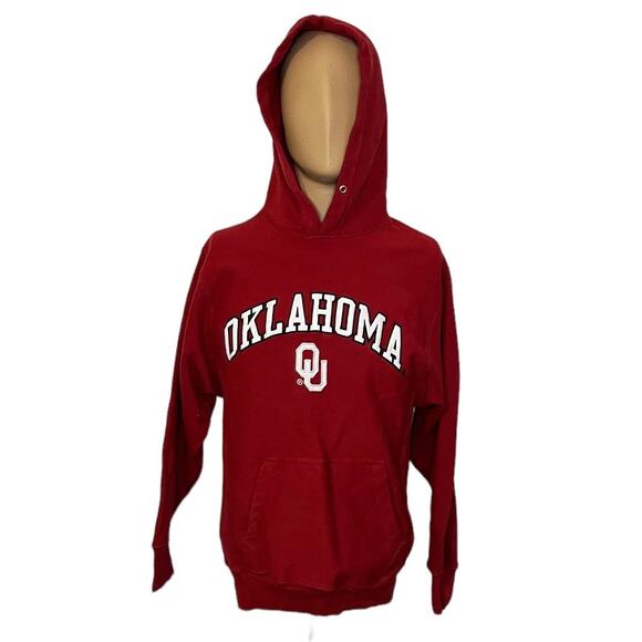 Steve and Barry's Oklahoma University Hoodie Mens XS Red Hoodie Team Logo - Picture 2 of 6